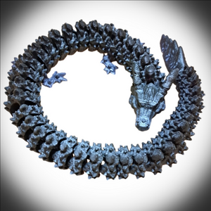 💎 3D Dragon *Grey* 💎